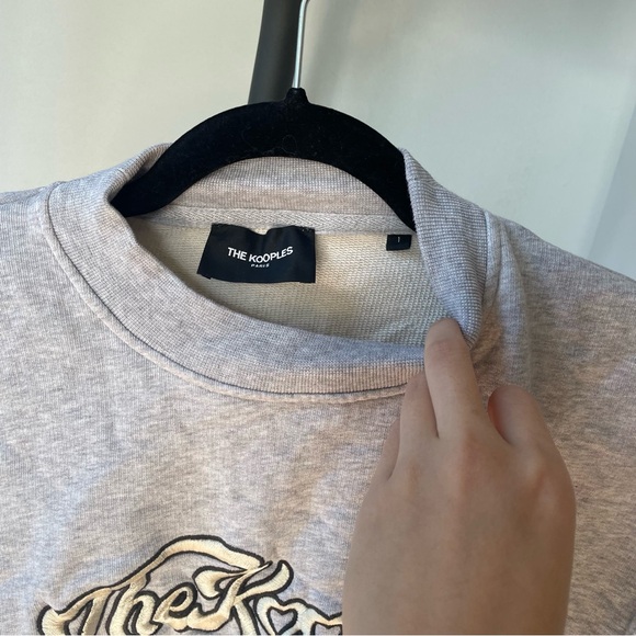 The Kooples Cropped Sweatshirt - Picture 5 of 16